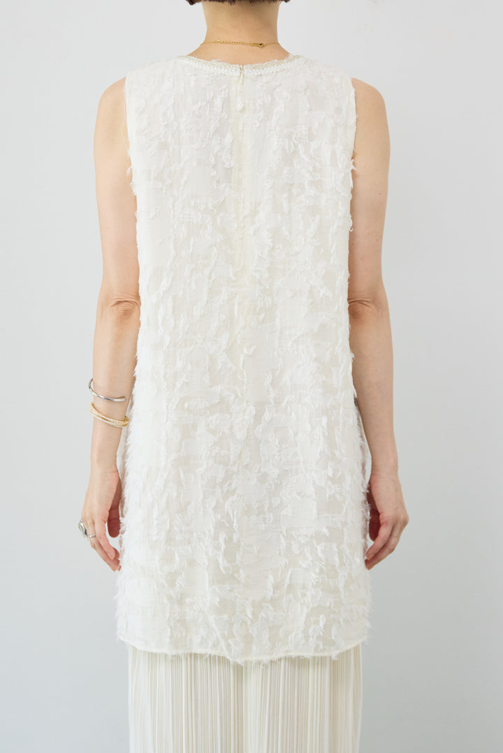 カットジャガードドッキングワンピース