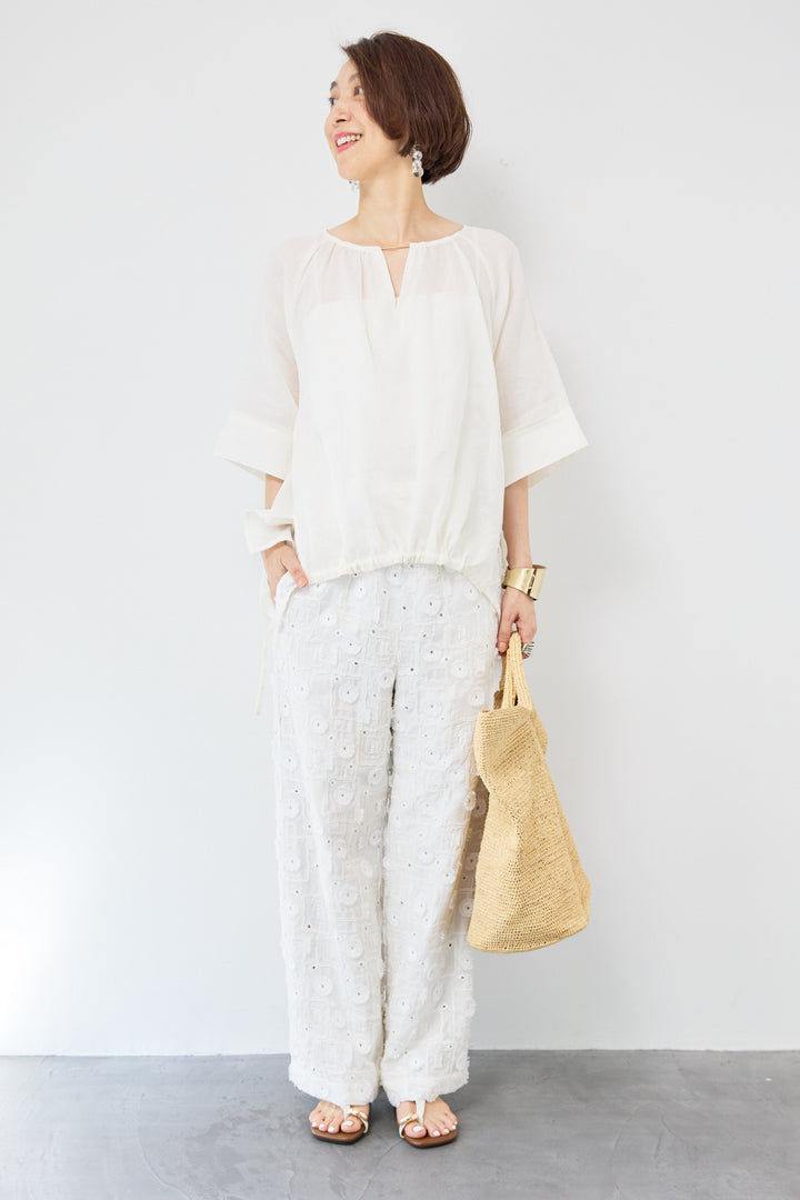 レースイージーパンツ