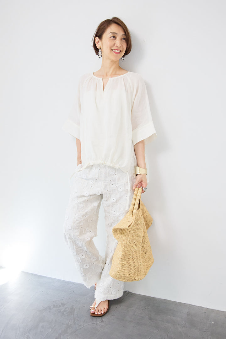 レースイージーパンツ