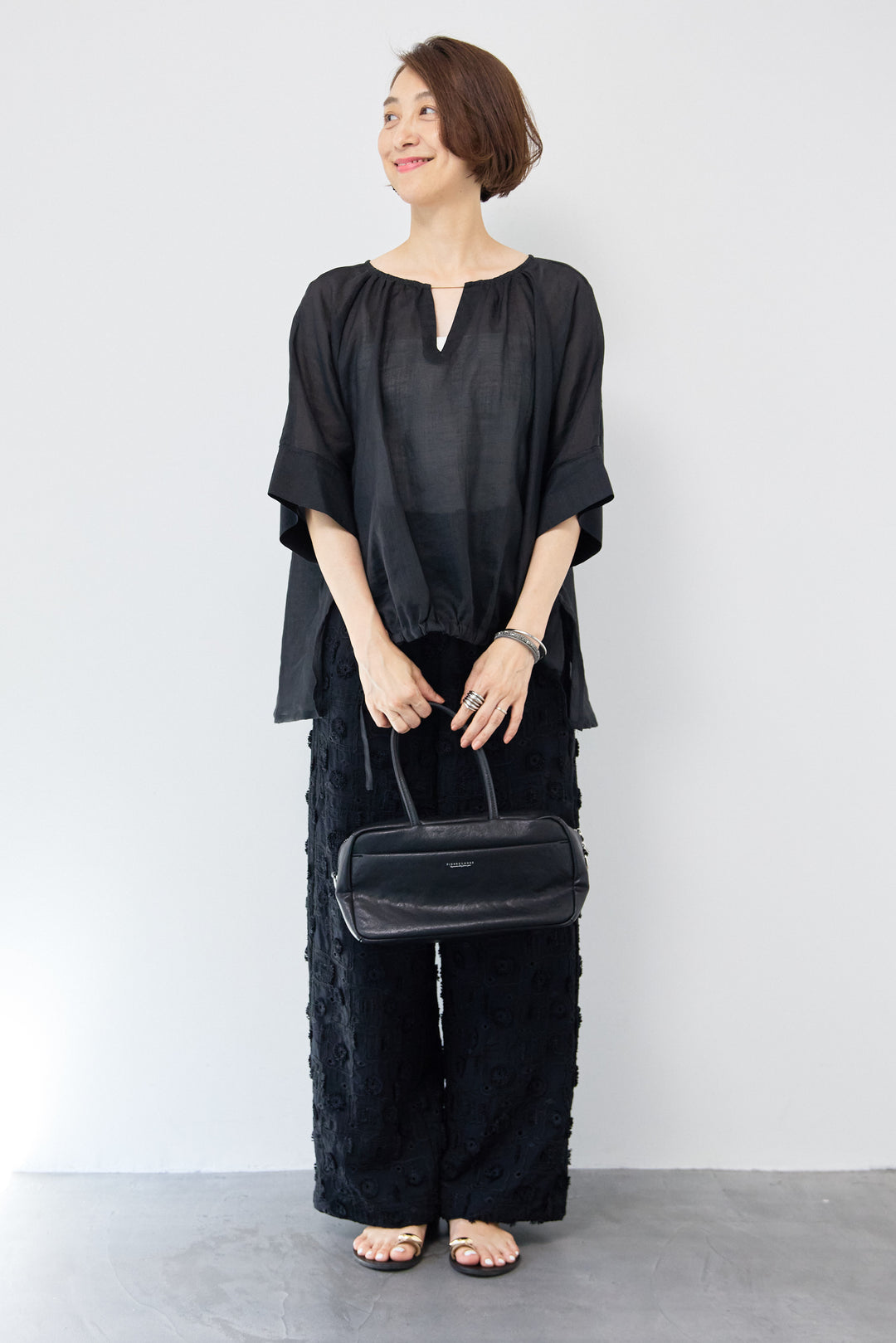 レースイージーパンツ