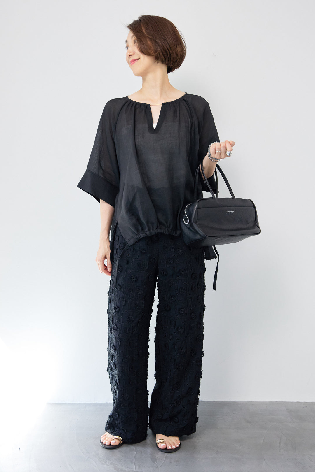 レースイージーパンツ