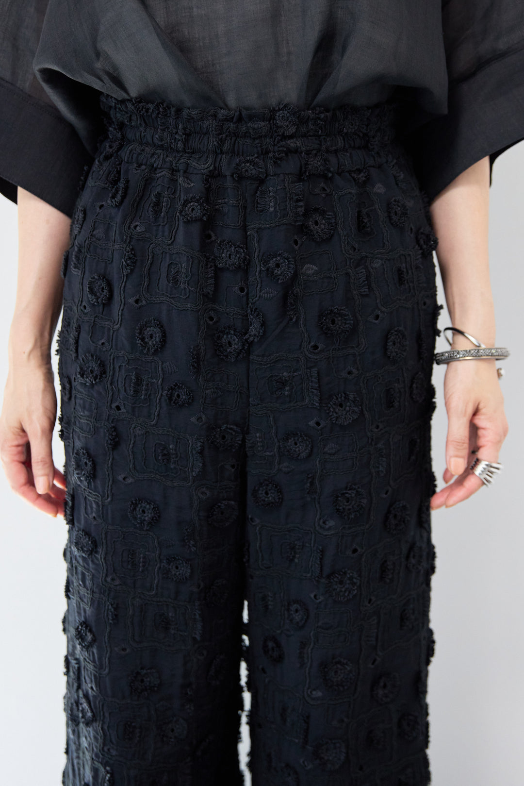 レースイージーパンツ