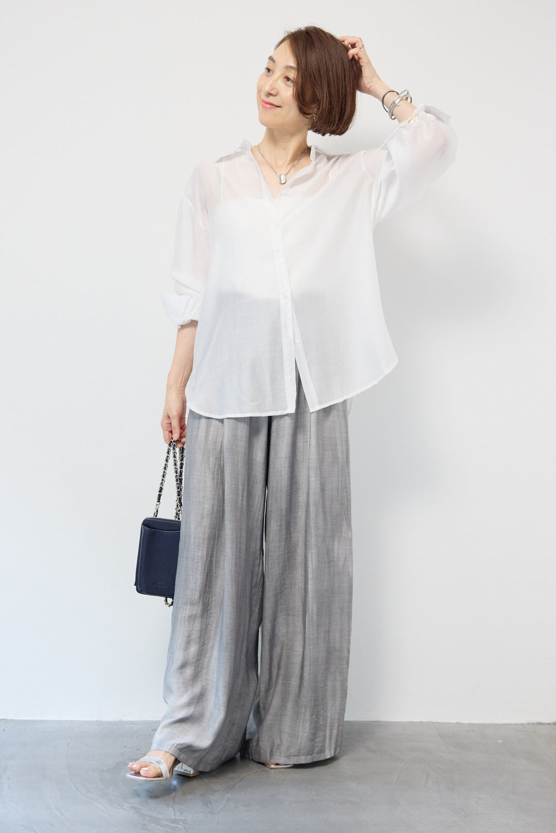 2WAYカシュクールシャツ