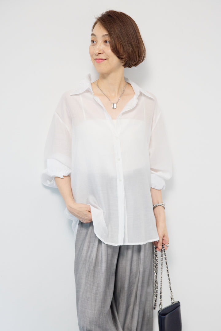 2WAYカシュクールシャツ