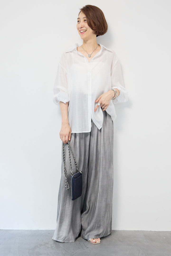 2WAYカシュクールシャツ