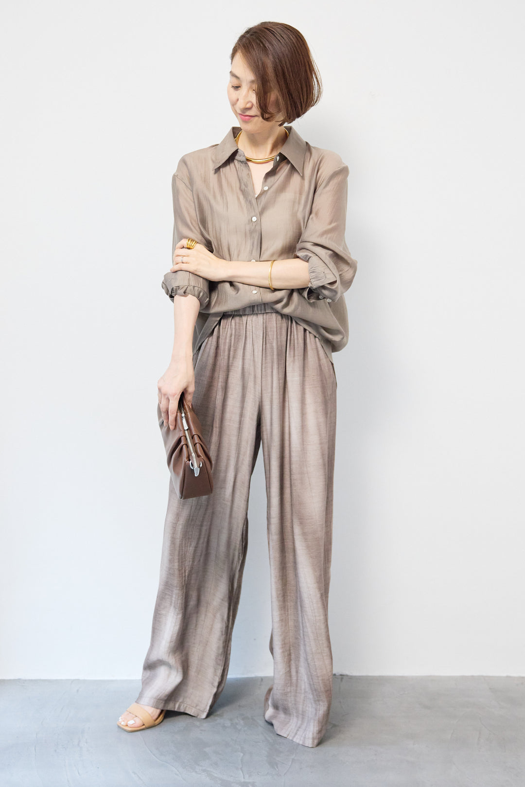 2WAYカシュクールシャツ