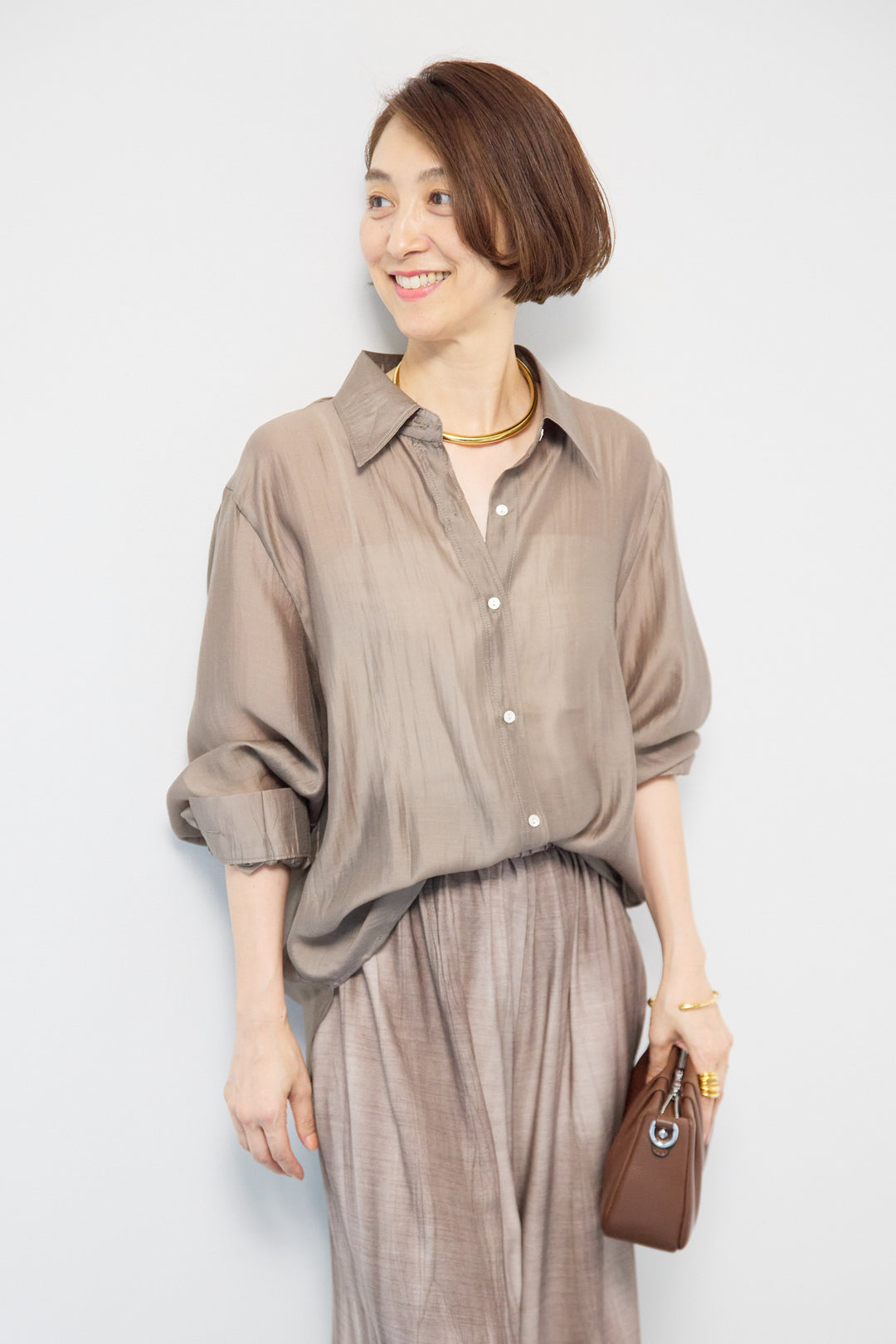 2WAYカシュクールシャツ