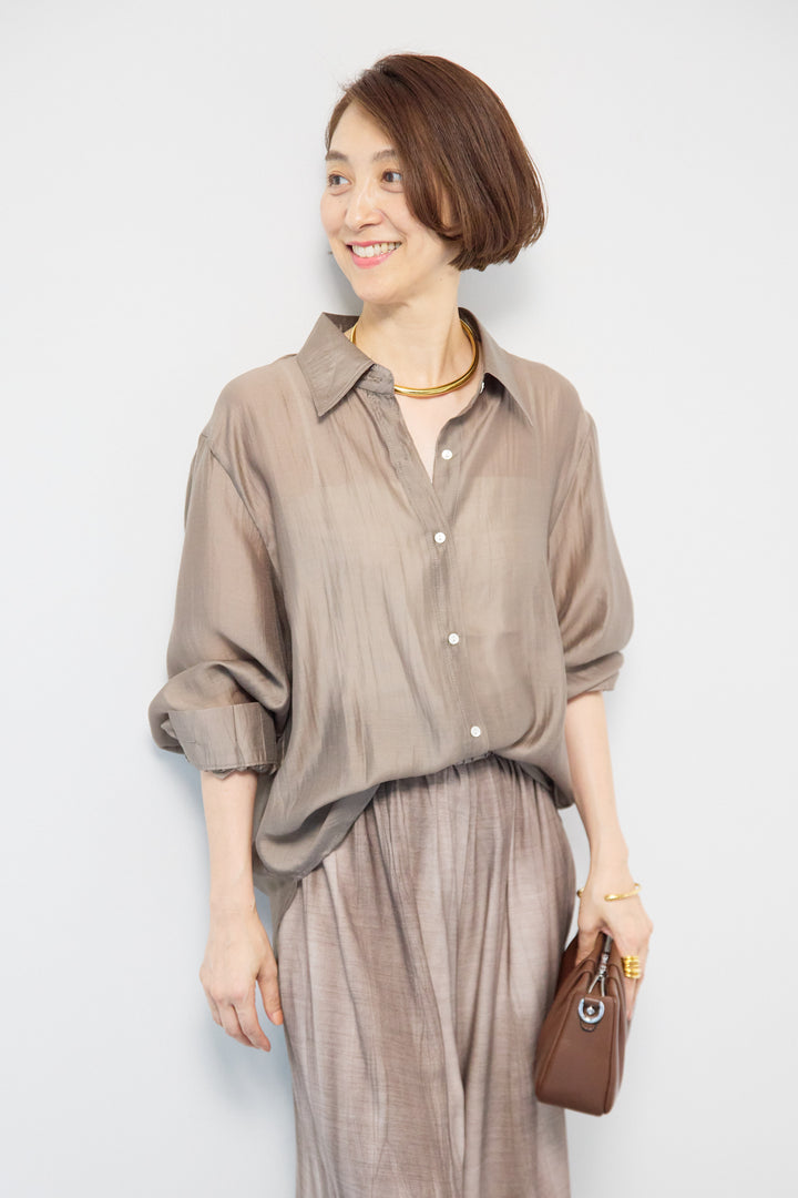 2WAYカシュクールシャツ