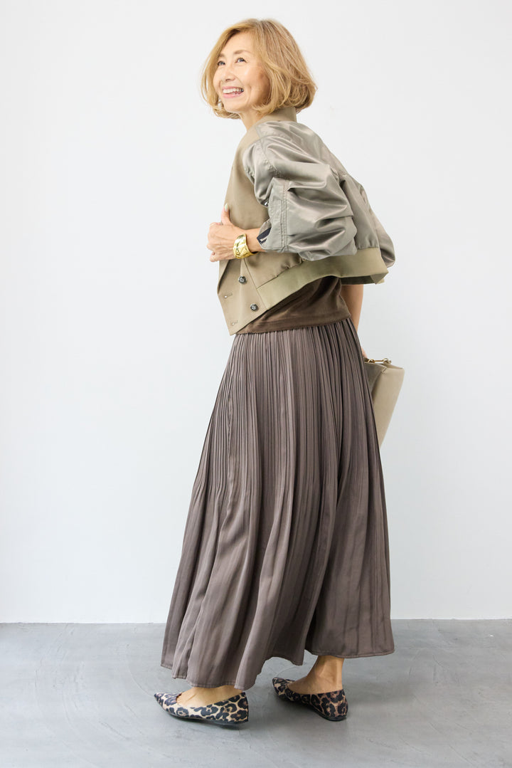 MA-1テーラードショートジャケット