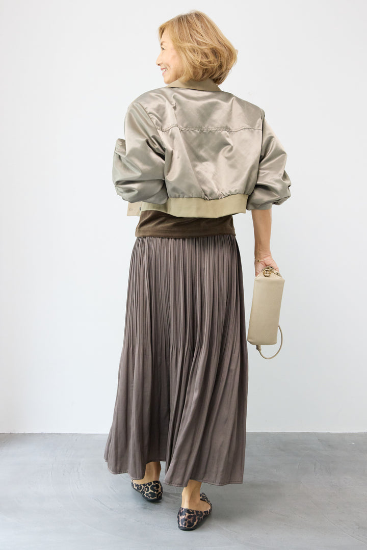 MA-1テーラードショートジャケット