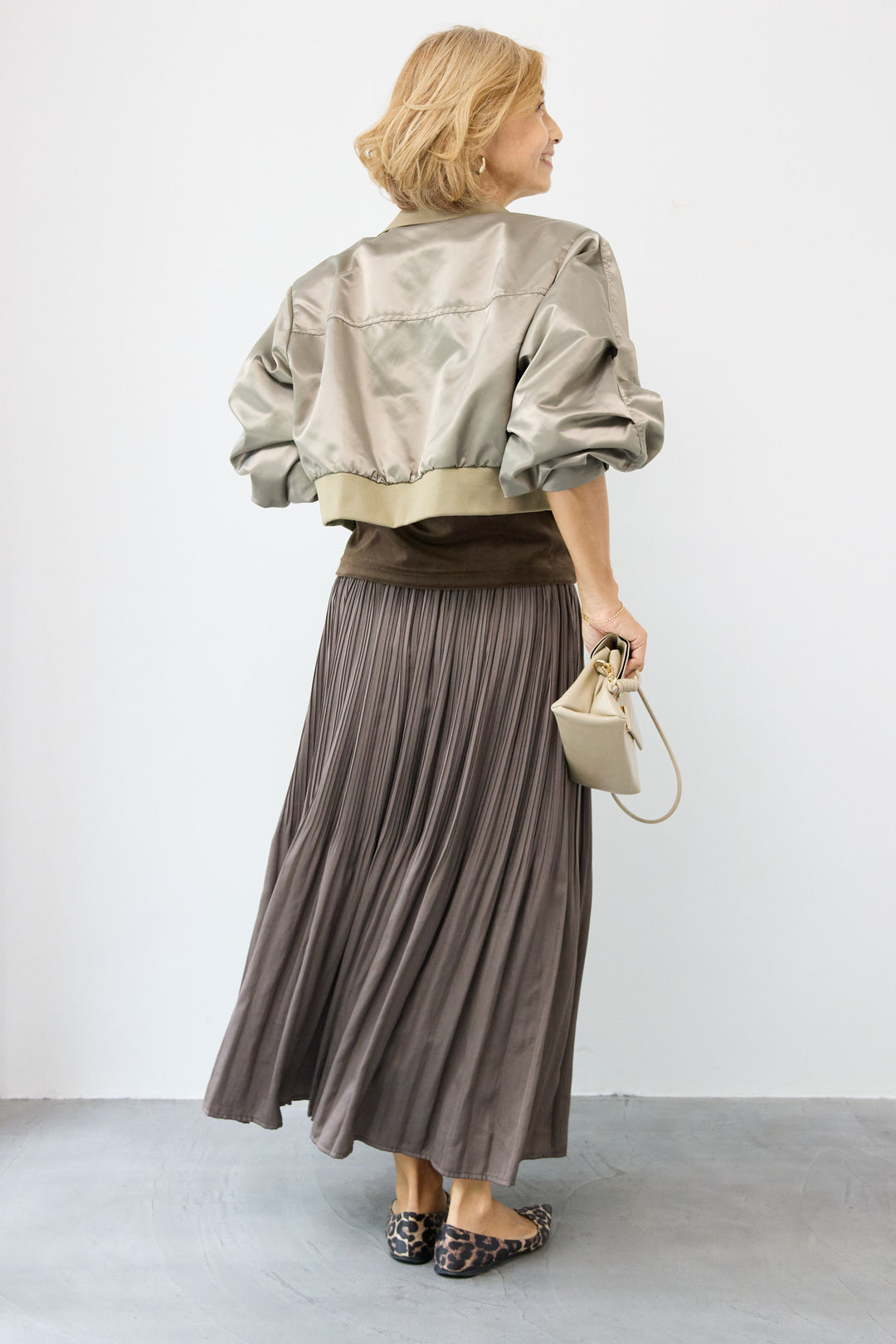 MA-1テーラードショートジャケット