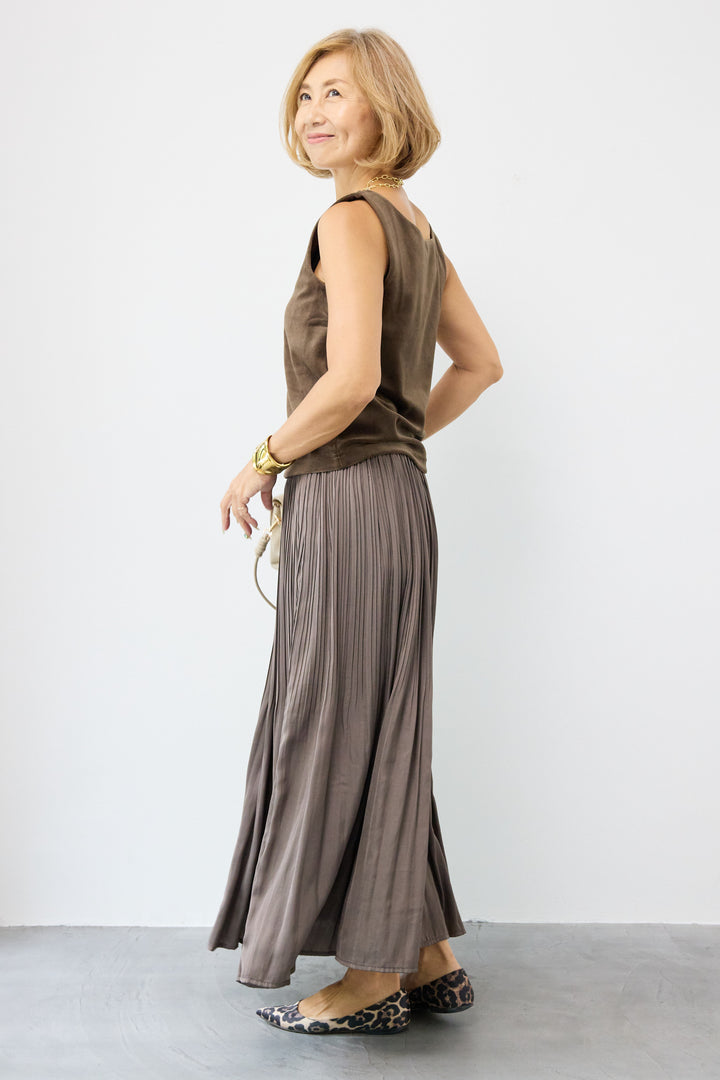 前後2WAYベロアタンクトップ