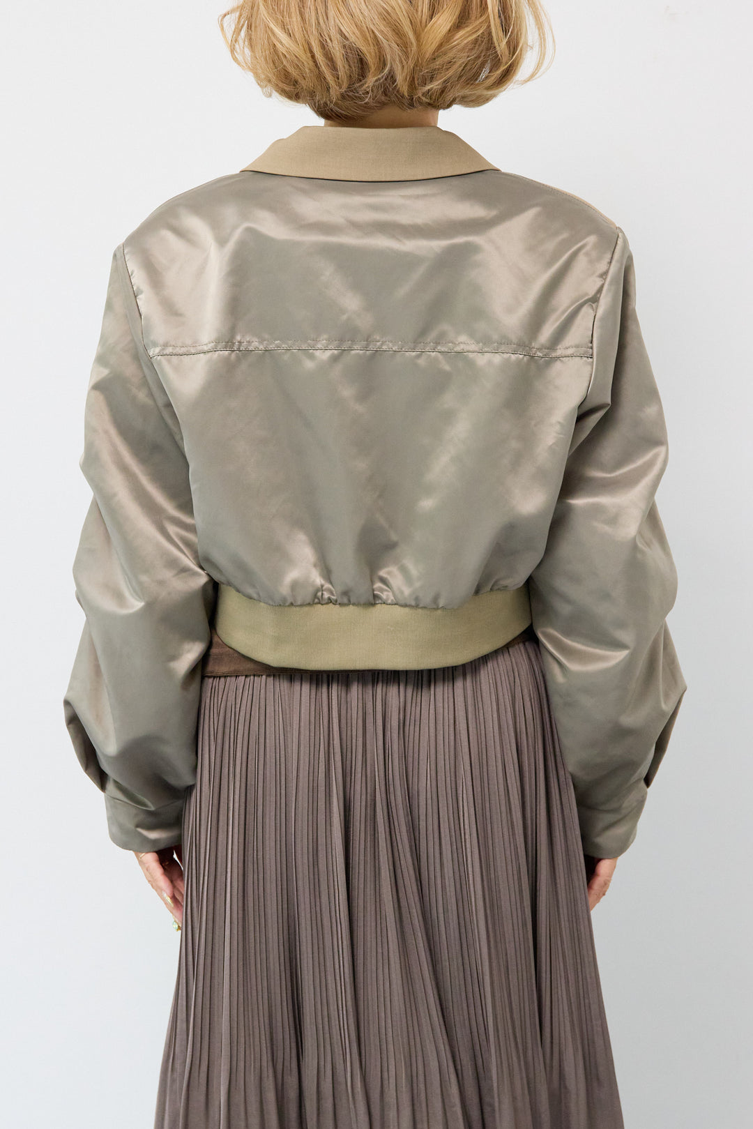 MA-1テーラードショートジャケット