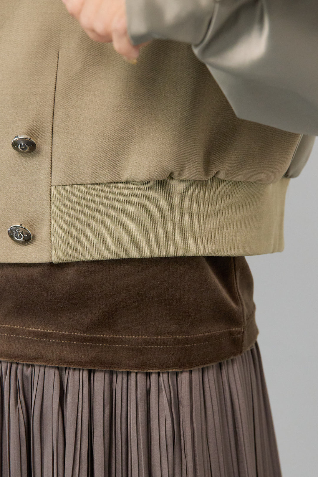 MA-1テーラードショートジャケット