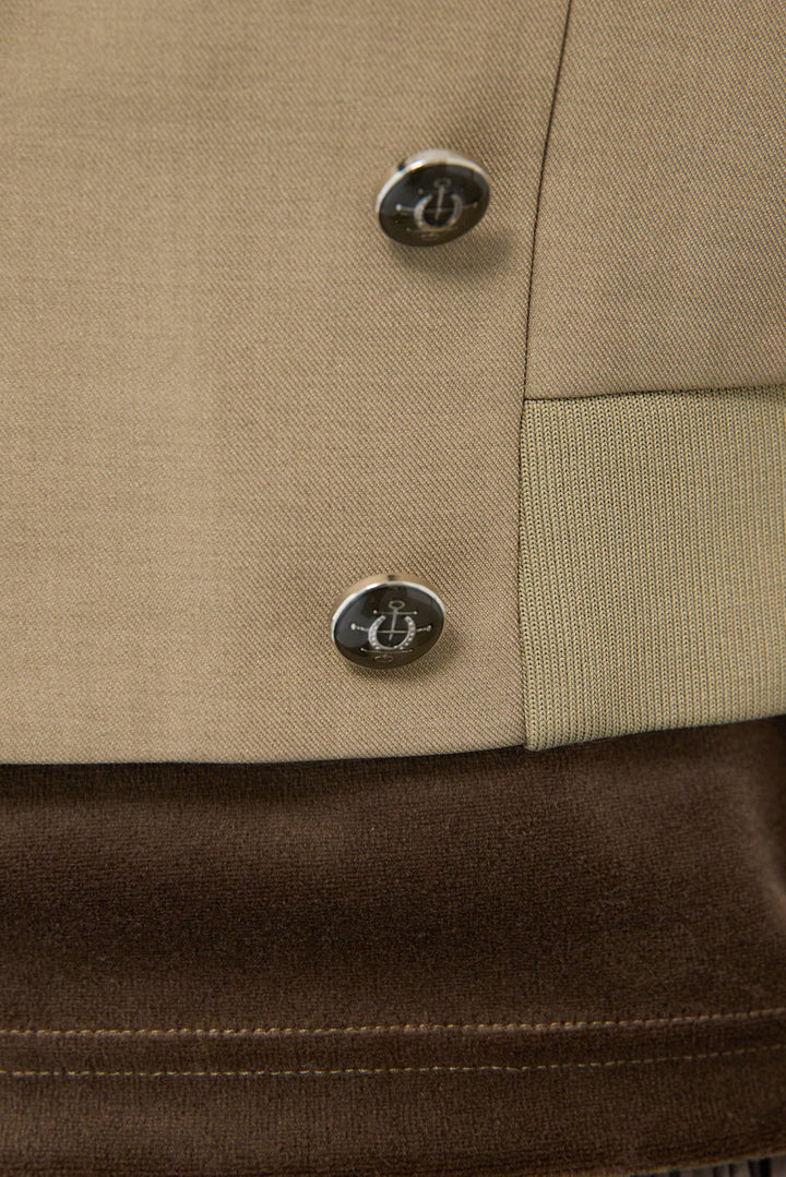 MA-1テーラードショートジャケット