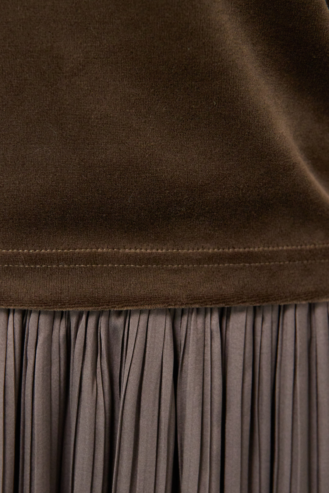 前後2WAYベロアタンクトップ