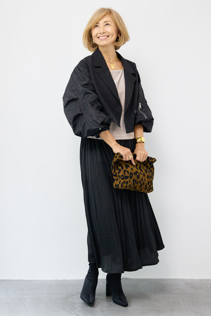 MA-1テーラードショートジャケット