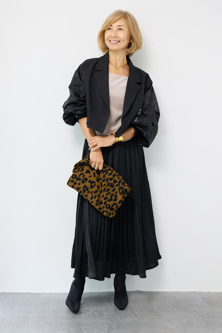 MA-1テーラードショートジャケット