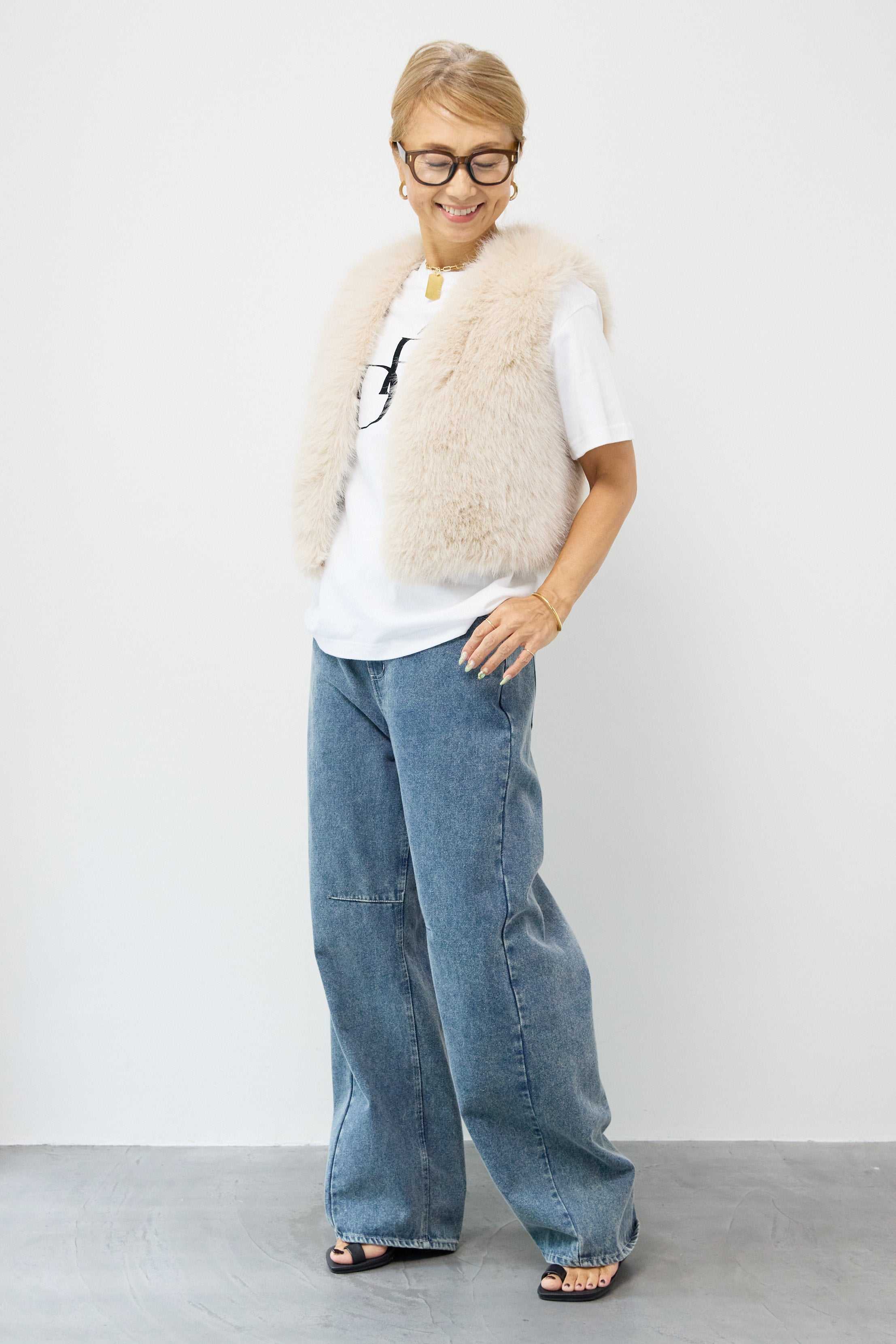 ショートファーベスト – plusotoha