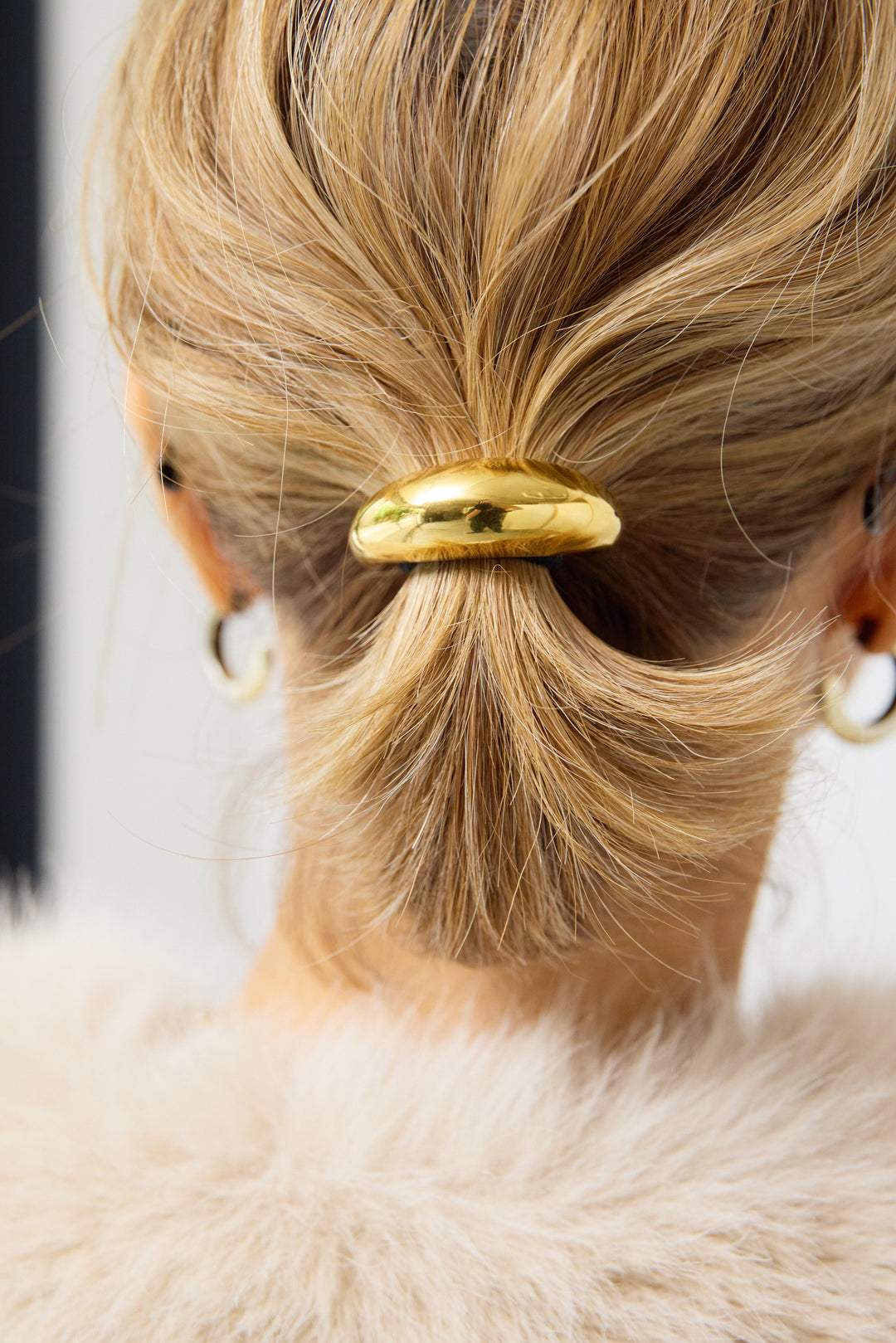 ラウンドメタルヘアゴム