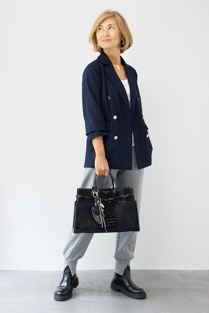 【REIKOコラボ】メタルボタンダブルジャケット