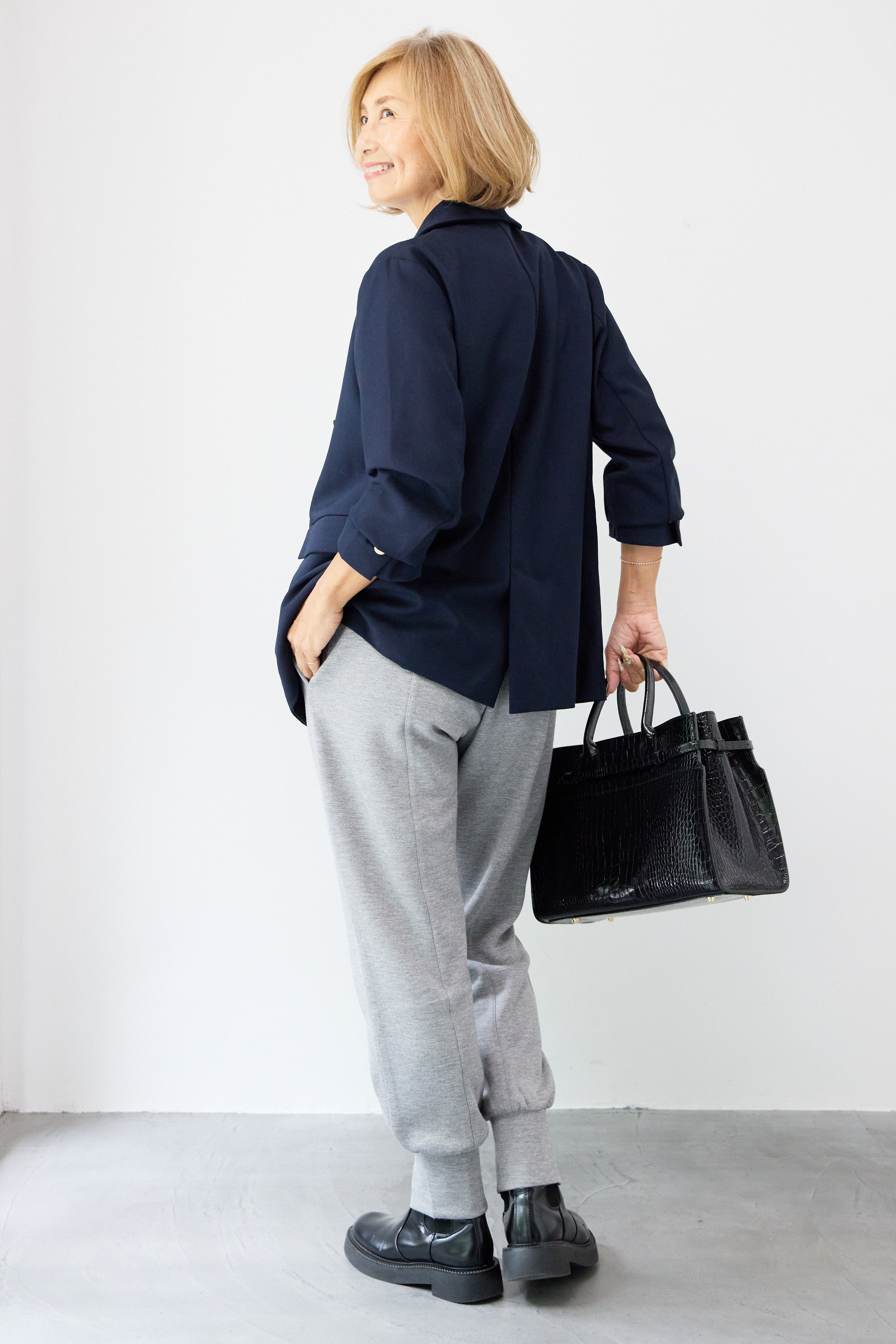 REIKOコラボ】メタルボタンダブルジャケット – plusotoha