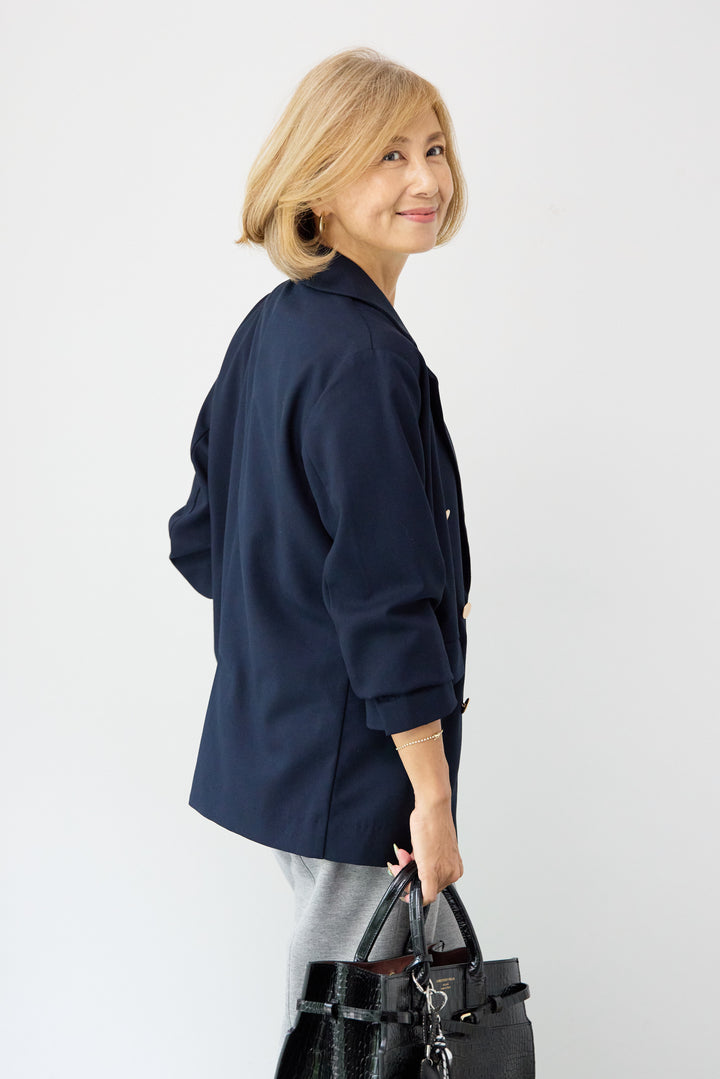 【REIKOコラボ】メタルボタンダブルジャケット