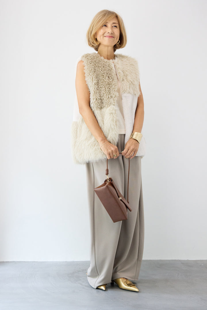 異素材切替ファーベスト