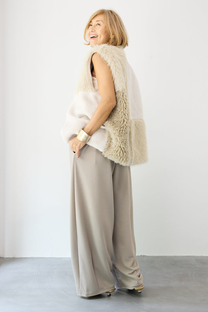 異素材切替ファーベスト