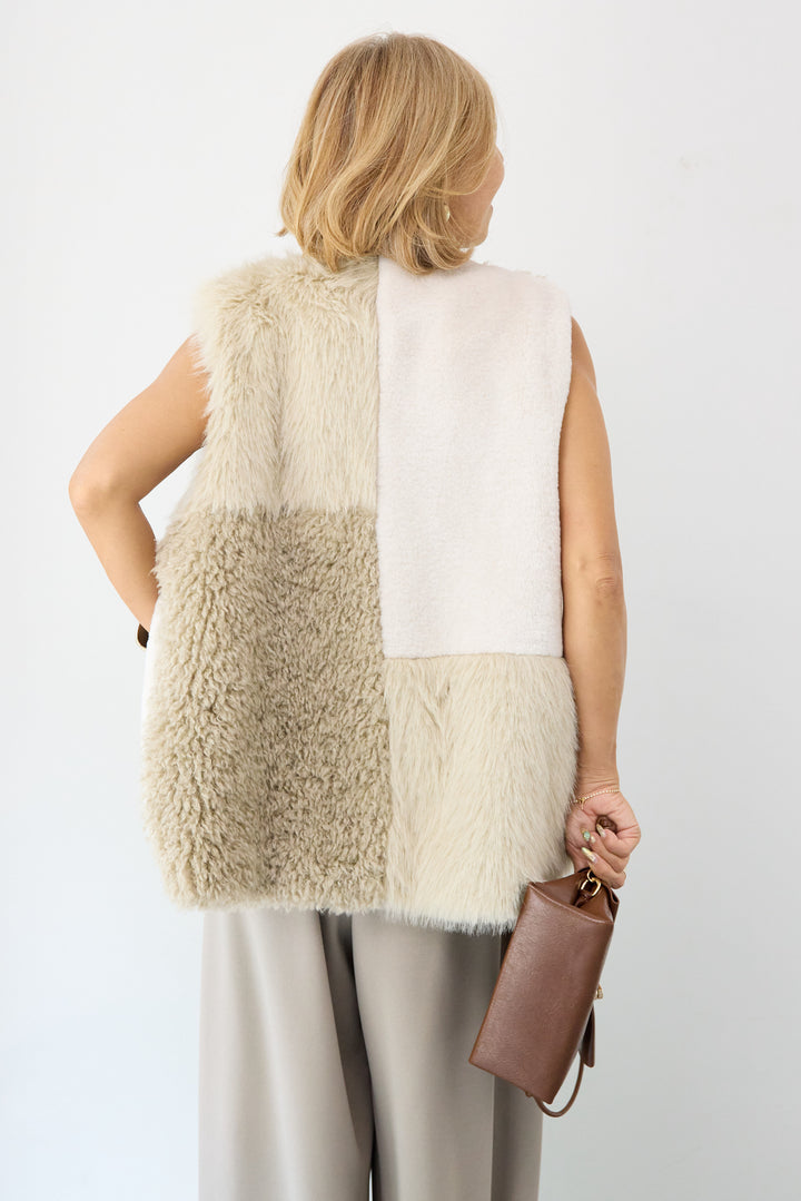 異素材切替ファーベスト