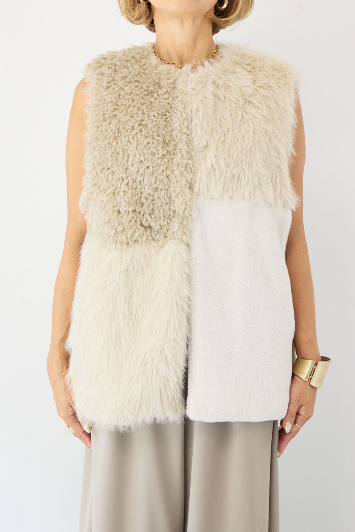 異素材切替ファーベスト