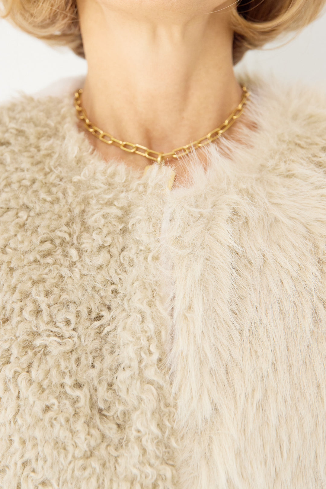 異素材切替ファーベスト