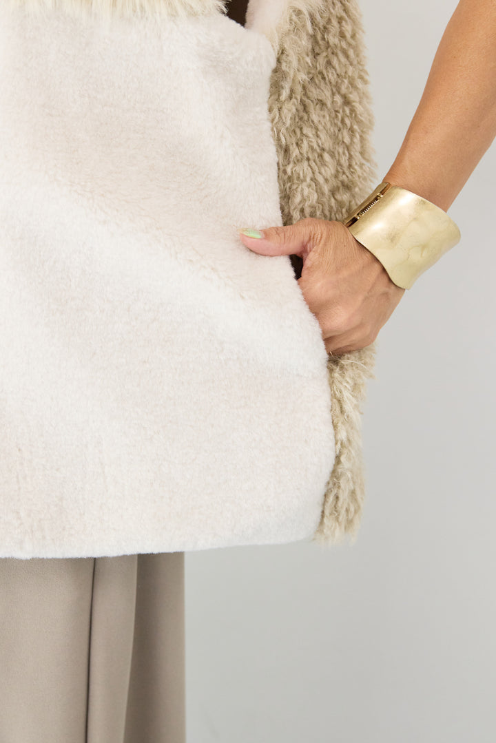 異素材切替ファーベスト