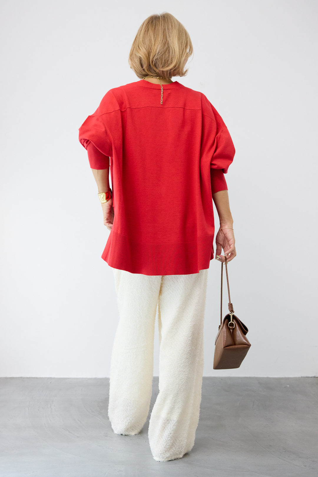 【REIKOコラボ】~防静電気・抗菌・紫外線防止・吸湿発熱~ウォームニットカーディガン