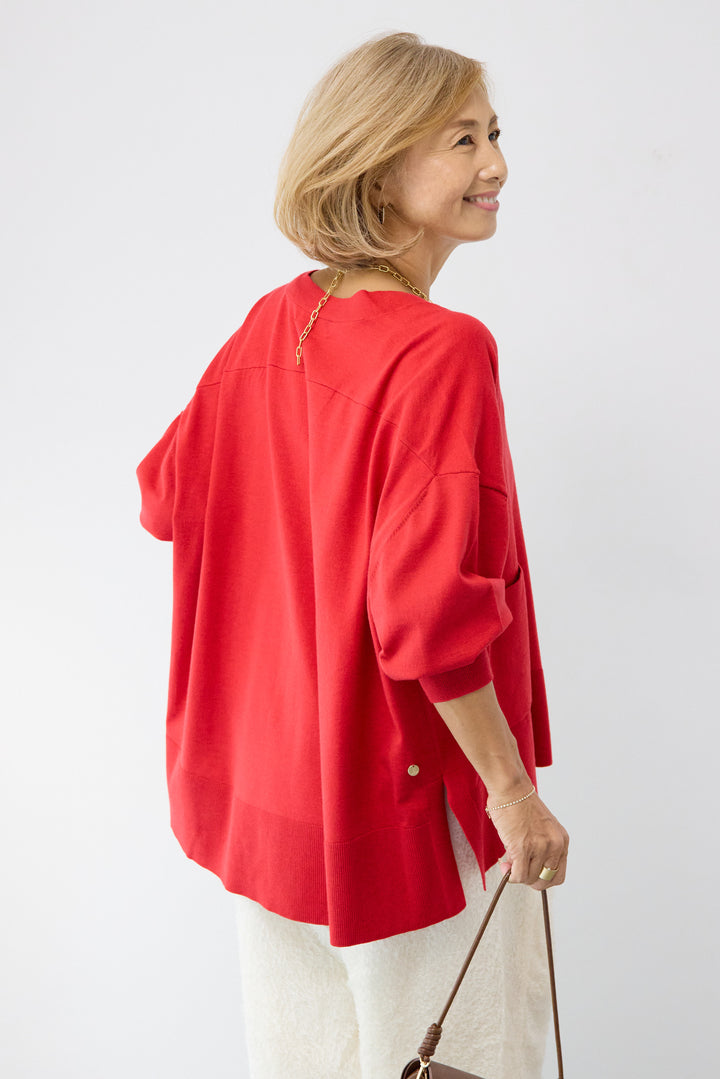 【REIKOコラボ】~防静電気・抗菌・紫外線防止・吸湿発熱~ウォームニットカーディガン