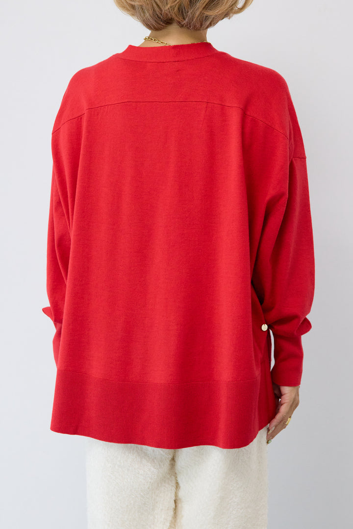 【REIKOコラボ】~防静電気・抗菌・紫外線防止・吸湿発熱~ウォームニットカーディガン