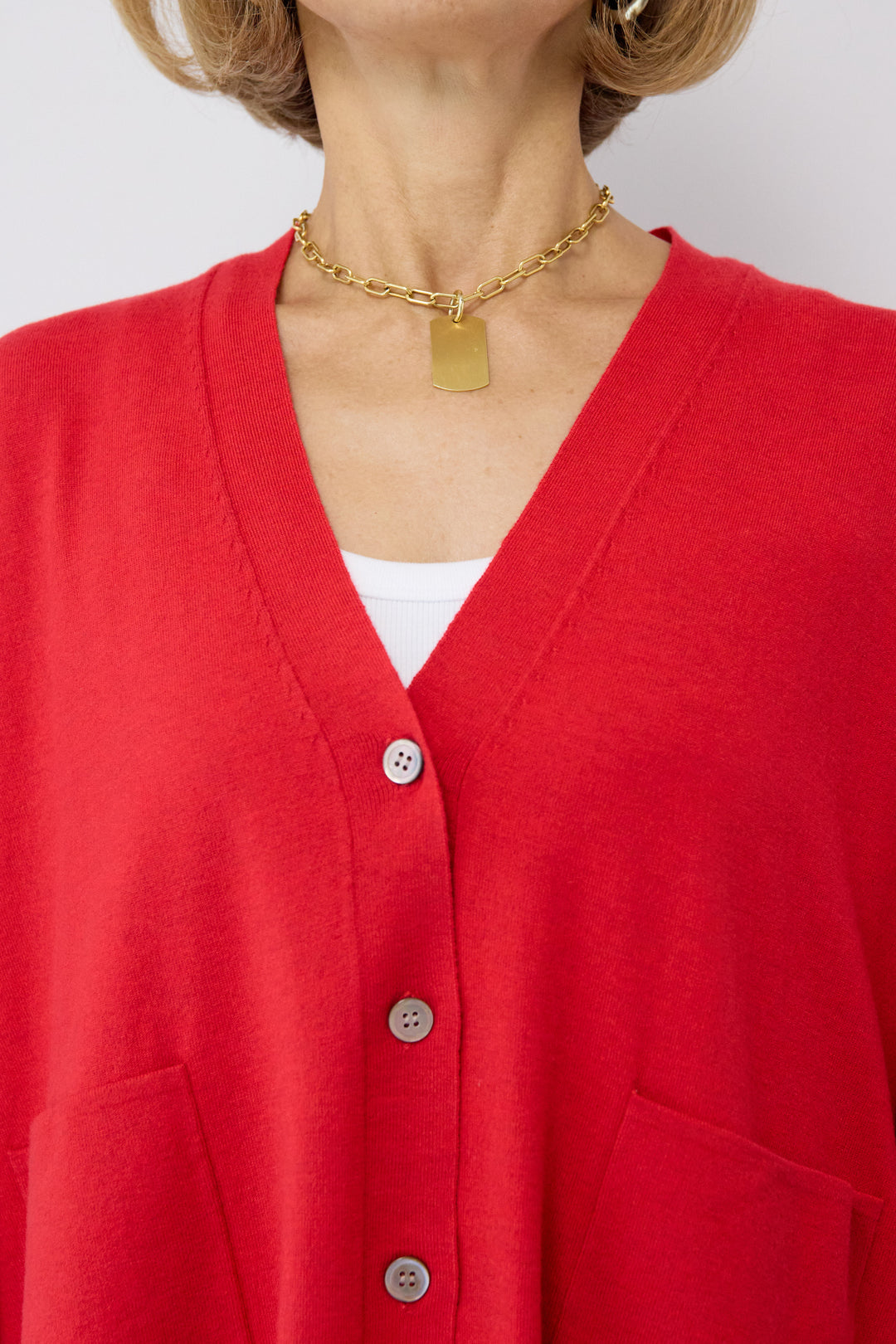 【REIKOコラボ】~防静電気・抗菌・紫外線防止・吸湿発熱~ウォームニットカーディガン