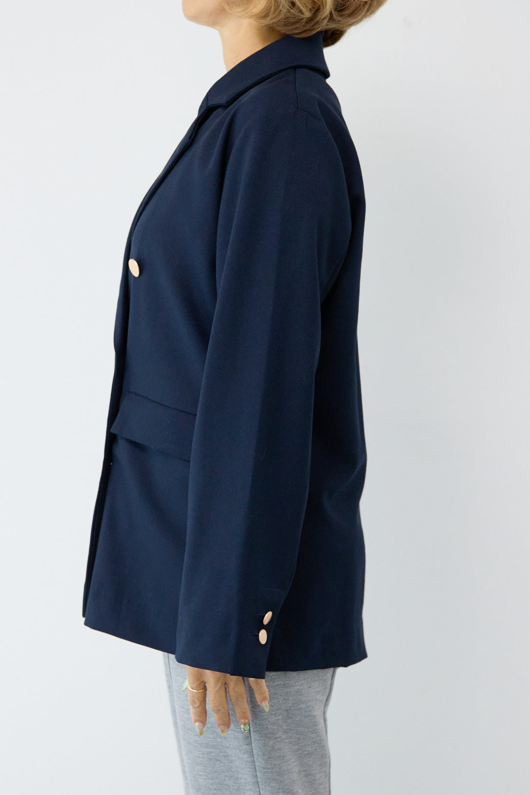 【REIKOコラボ】メタルボタンダブルジャケット