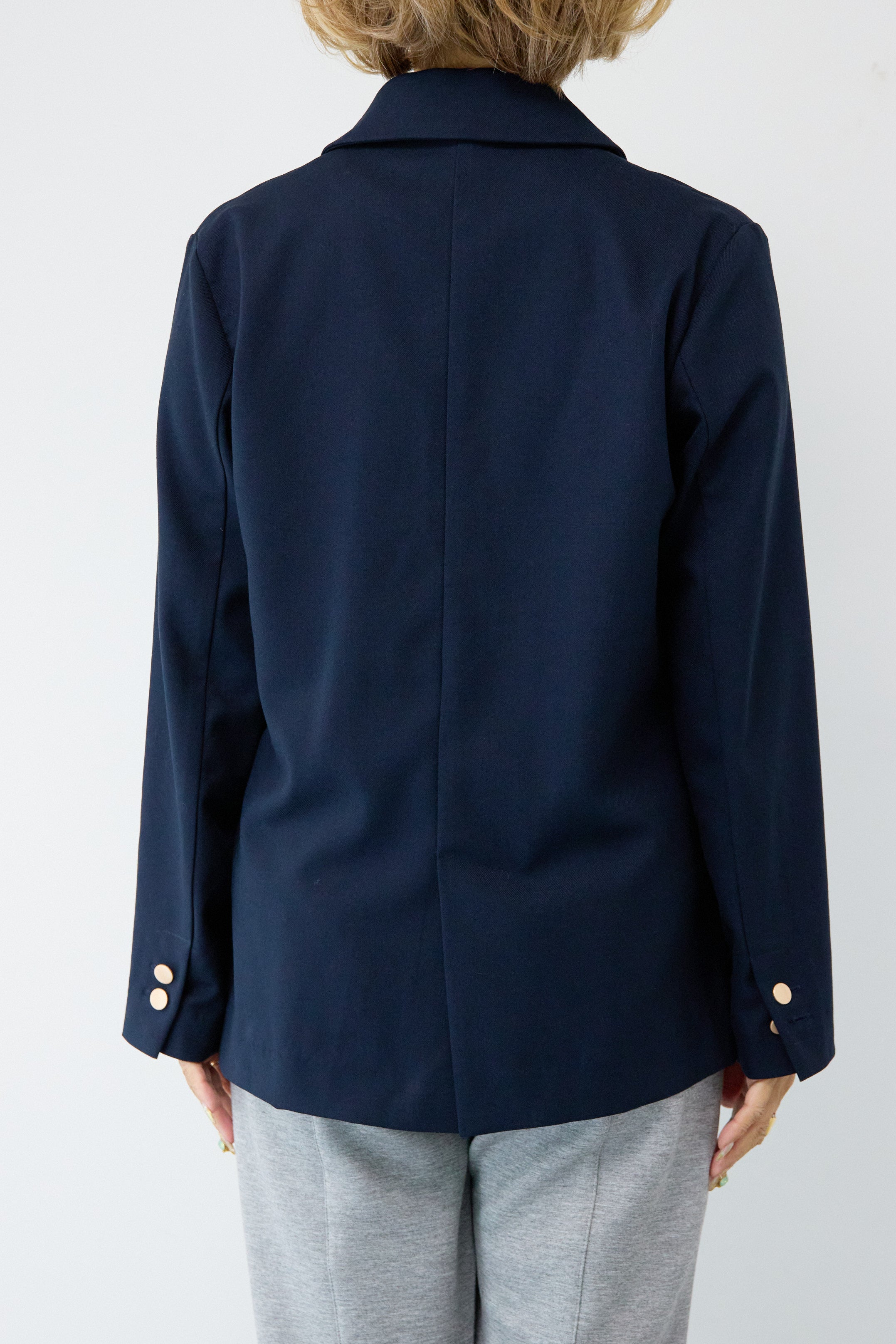 REIKOコラボ】メタルボタンダブルジャケット – plusotoha