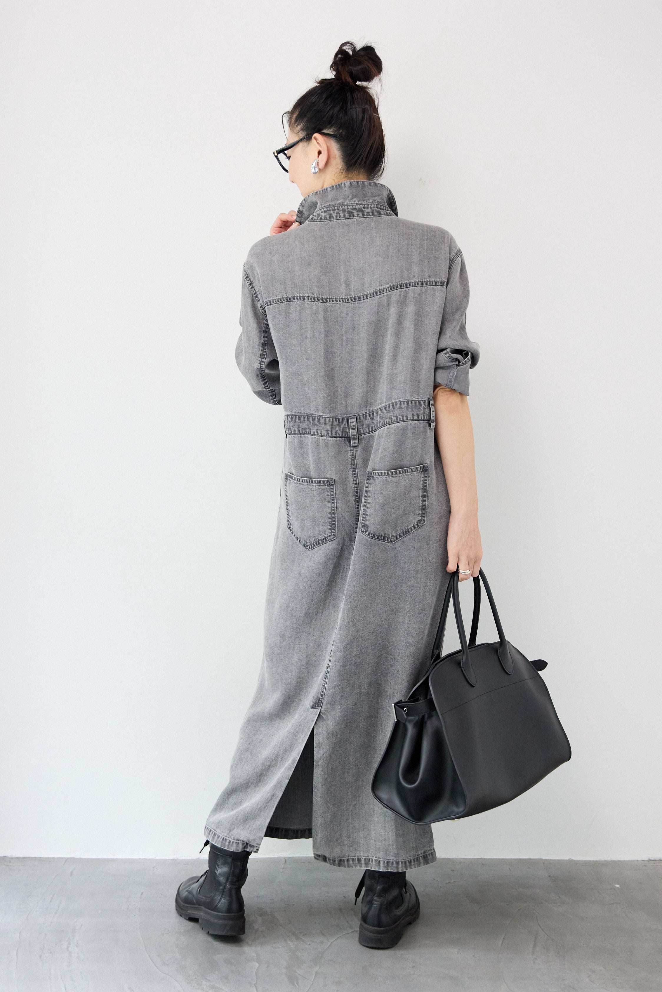 テンセルデニムワンピース – plusotoha