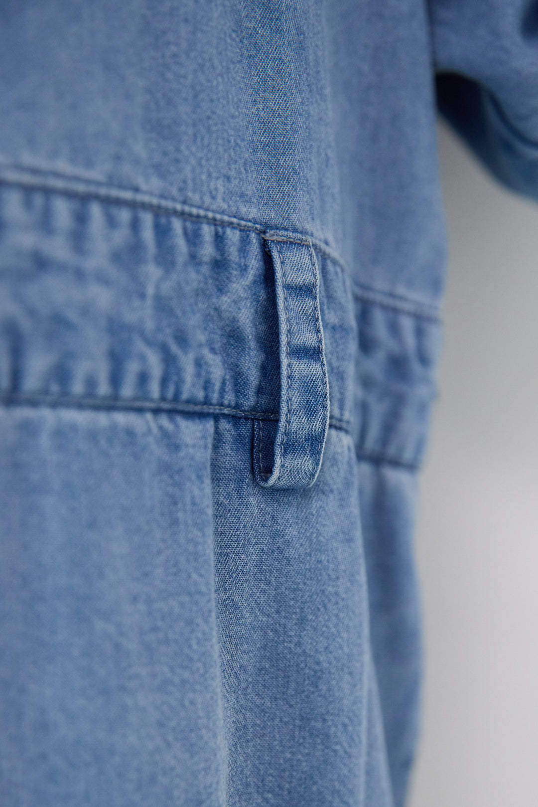 テンセルデニムワンピース