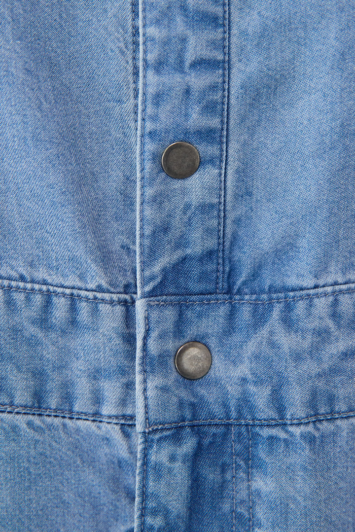 テンセルデニムワンピース