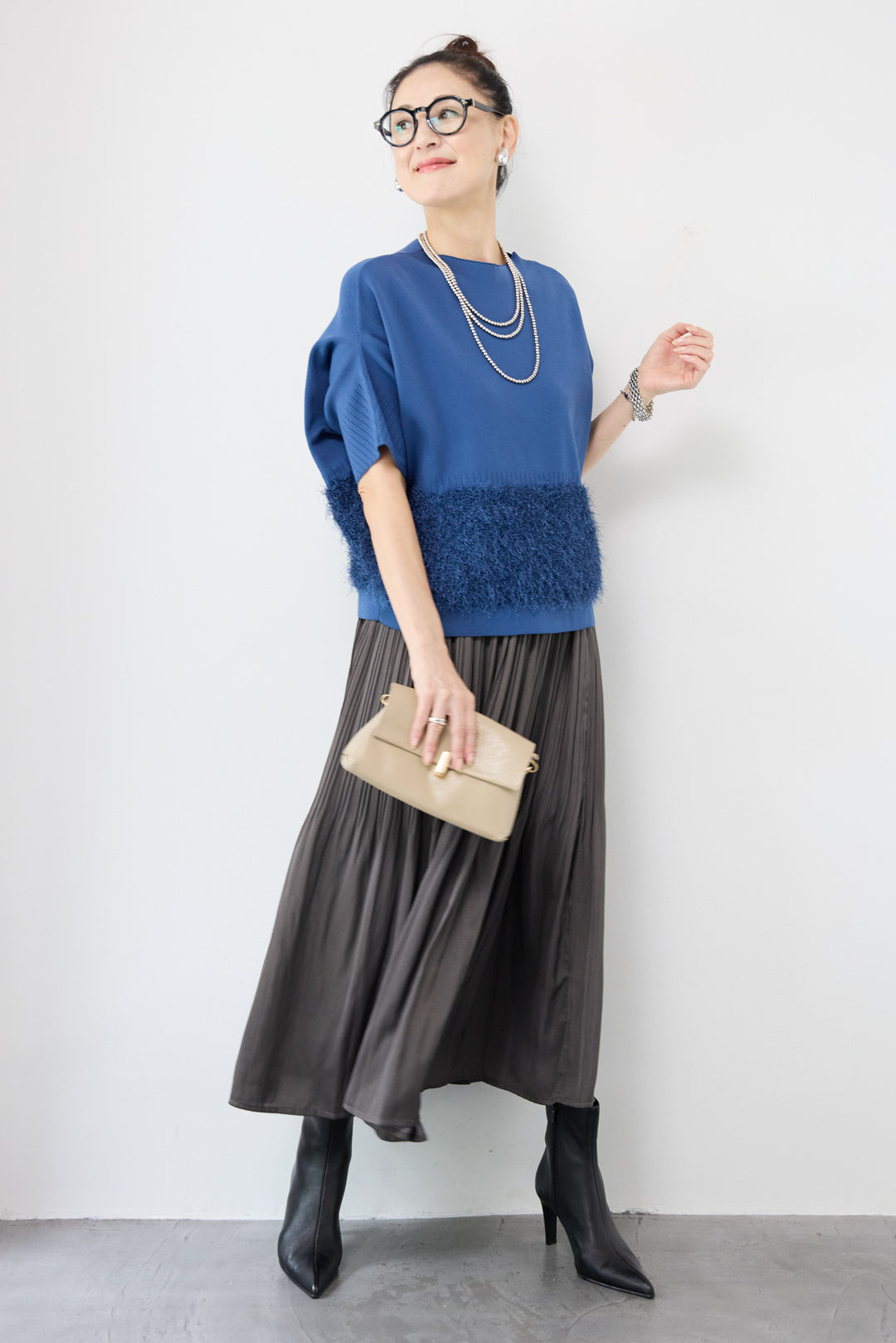 軽量アップスリーブプルオーバー