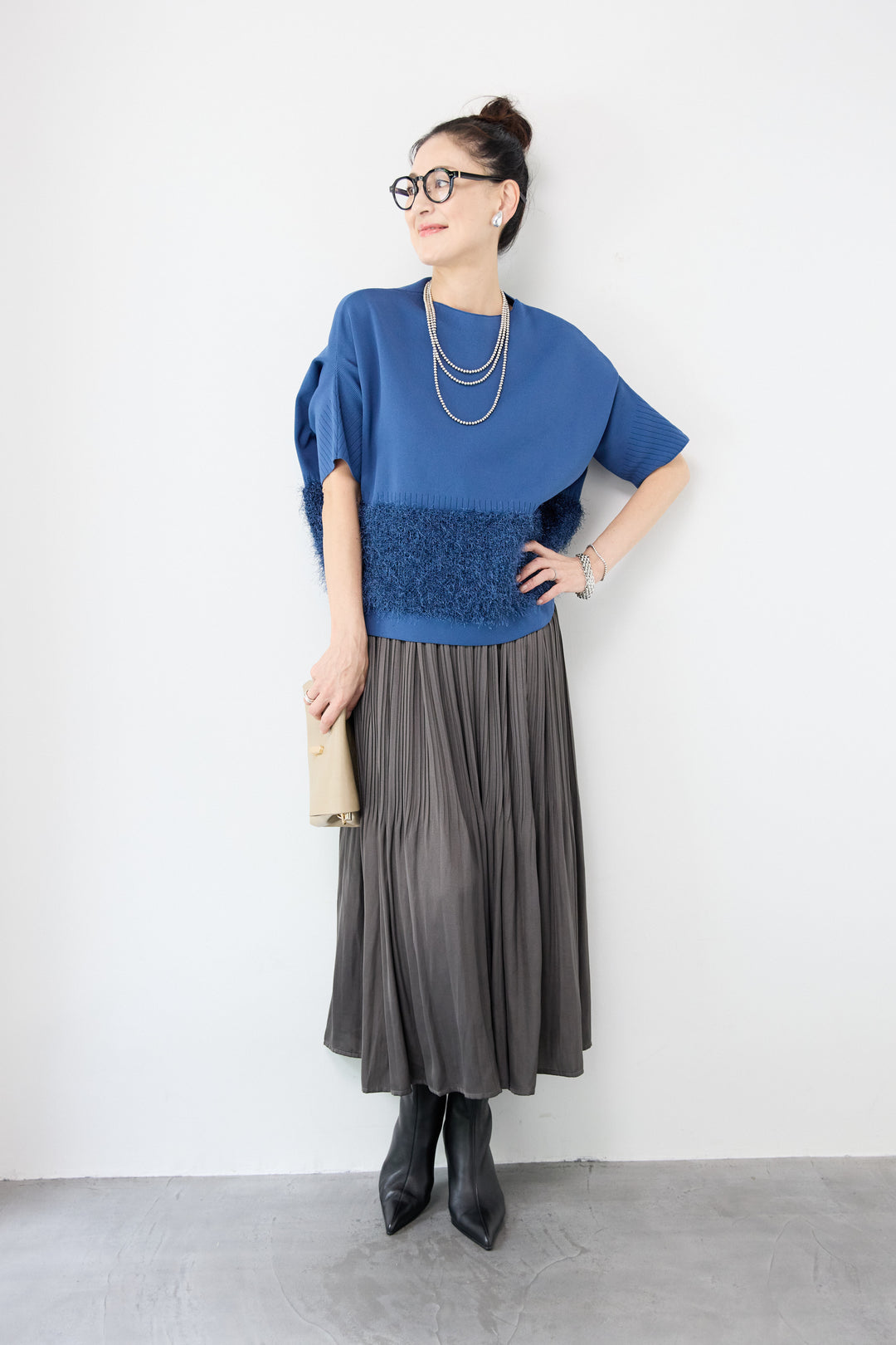 軽量アップスリーブプルオーバー