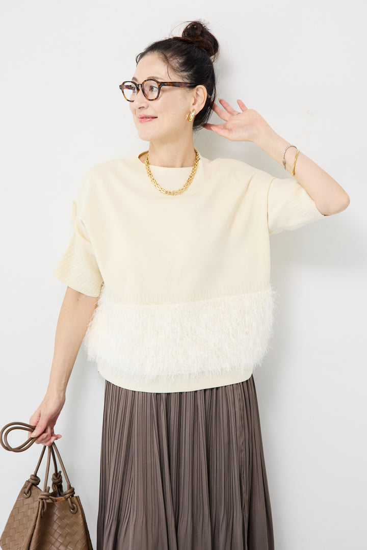 軽量アップスリーブプルオーバー