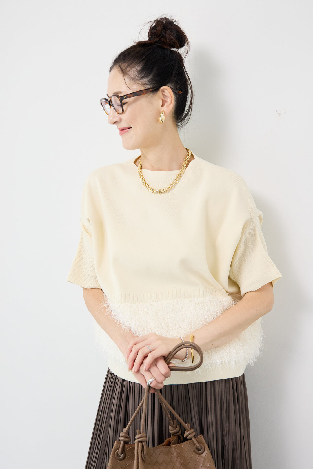 軽量アップスリーブプルオーバー