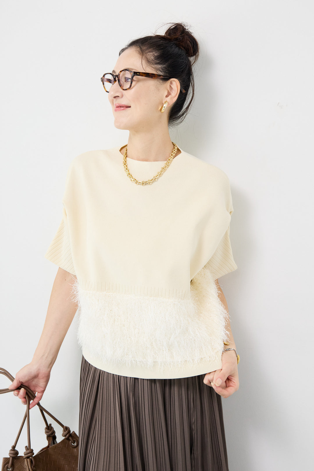 軽量アップスリーブプルオーバー