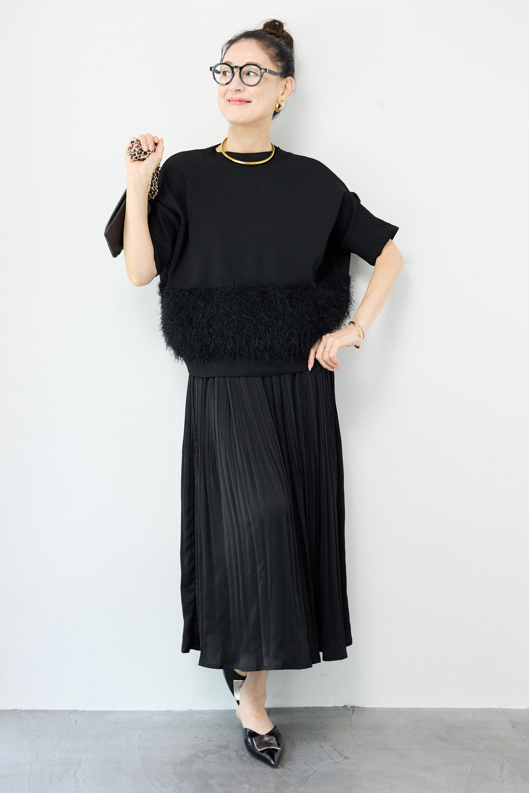 軽量アップスリーブプルオーバー