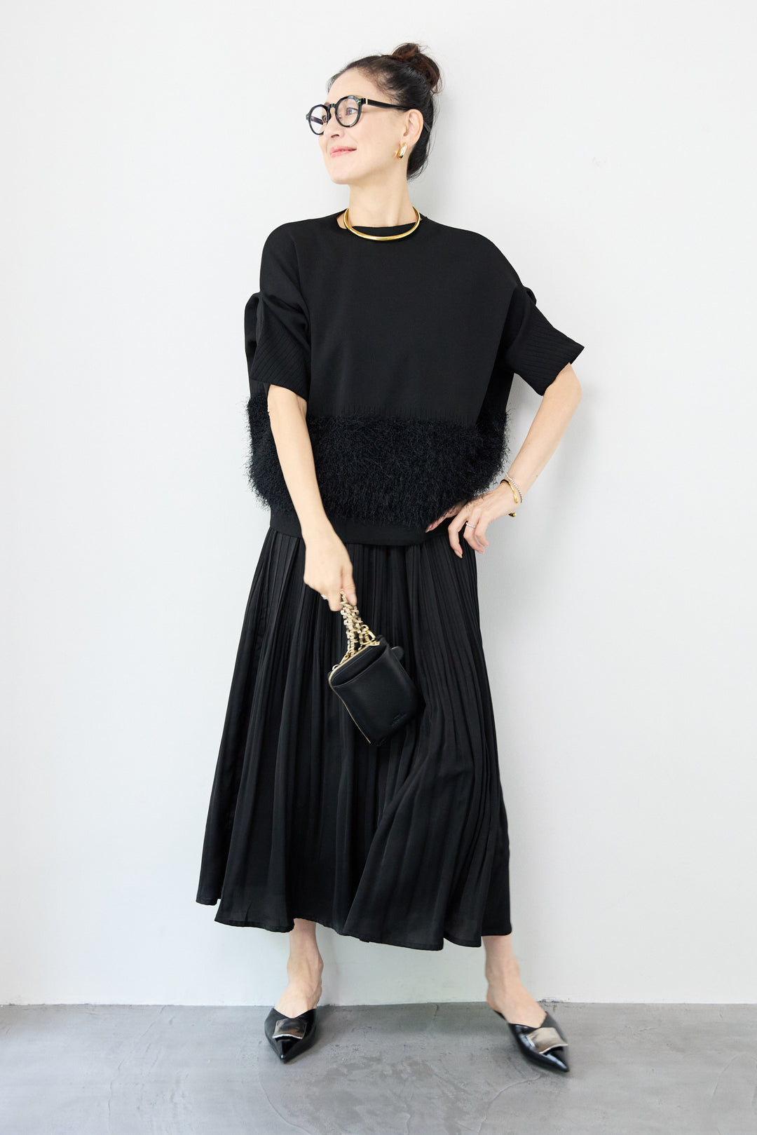 軽量アップスリーブプルオーバー