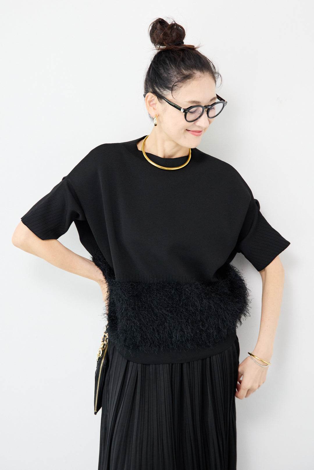 軽量アップスリーブプルオーバー